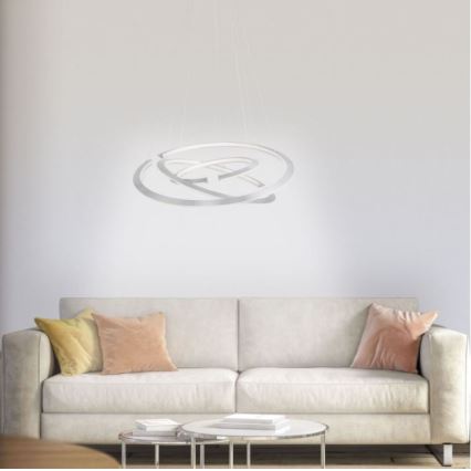 Paul Neuhaus 2493-55 - LED Prigušivi luster na sajli ALESSA 3xLED/38W/230V + daljinski upravljač