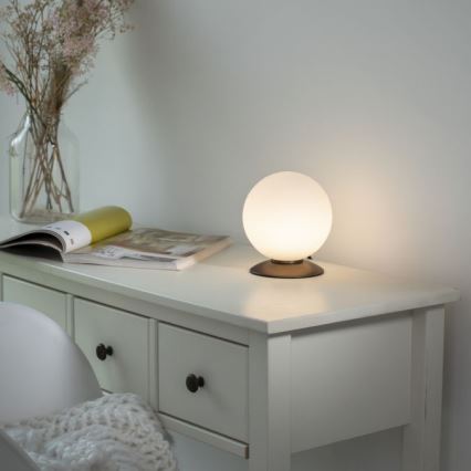 Paul Neuhaus 4013-11 - LED Prigušiva stolna lampa na dodir BUBBA 1xG9/3W/230V mesing
