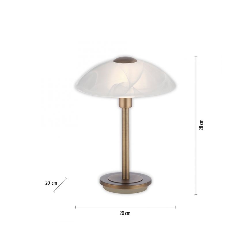 Paul Neuhaus 4026-11 - LED prigušivačka na dodir za stolnu lampu ENOVA 1xG9/2,6W/230V