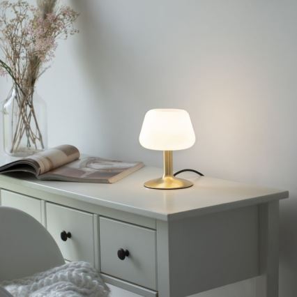 Paul Neuhaus 4078-60 - LED Prigušiva stolna lampa na dodir TILL 1xG9/3W/230V mesing
