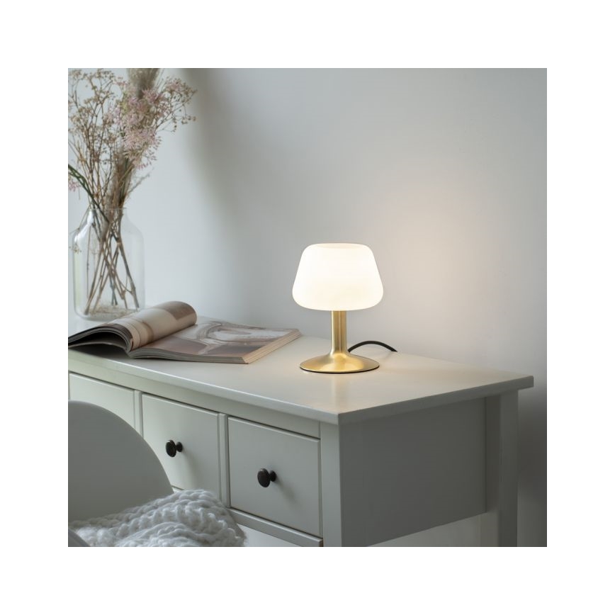 Paul Neuhaus 4078-60 - LED Prigušiva stolna lampa na dodir TILL 1xG9/3W/230V mesing