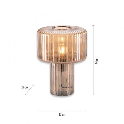 Paul Neuhaus 4092-27 - Stolna lampa FUNGUS 1xE27/10W/230V bež