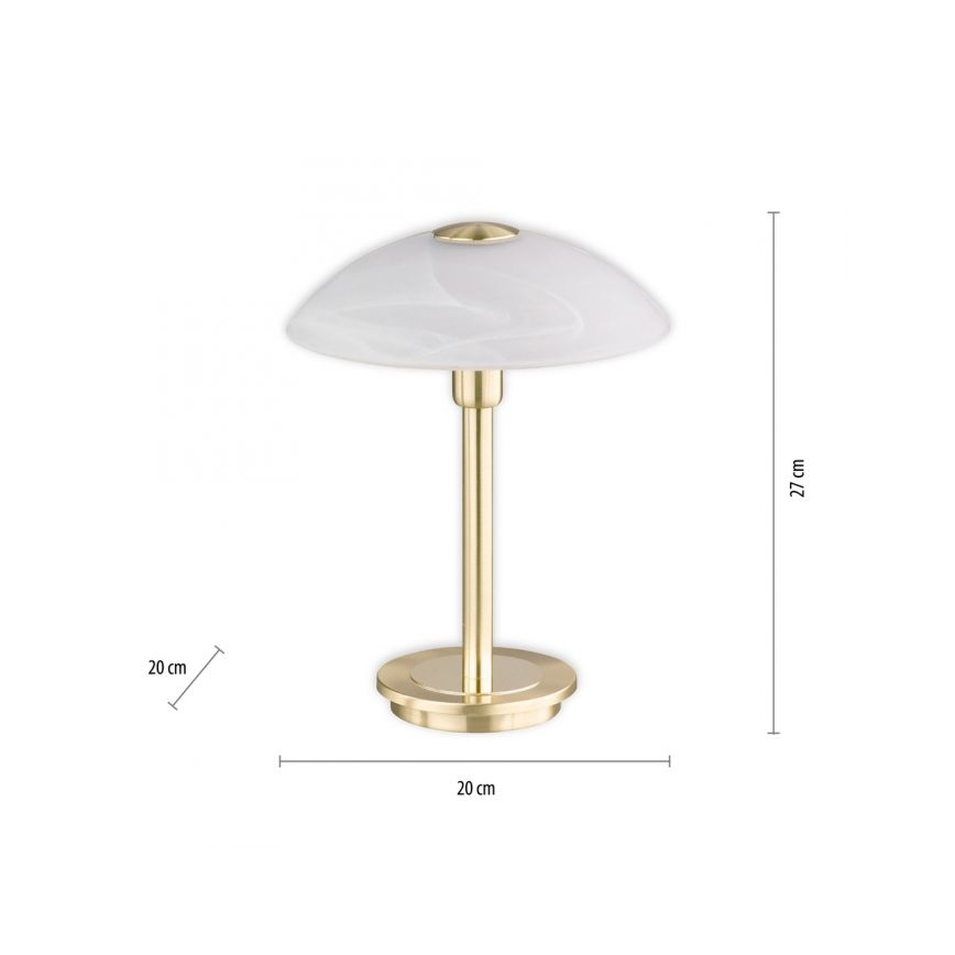 Paul Neuhaus 4235-60 - Prigušiva stolna lampa na dodir ENOVA 1xG9/28W/230V