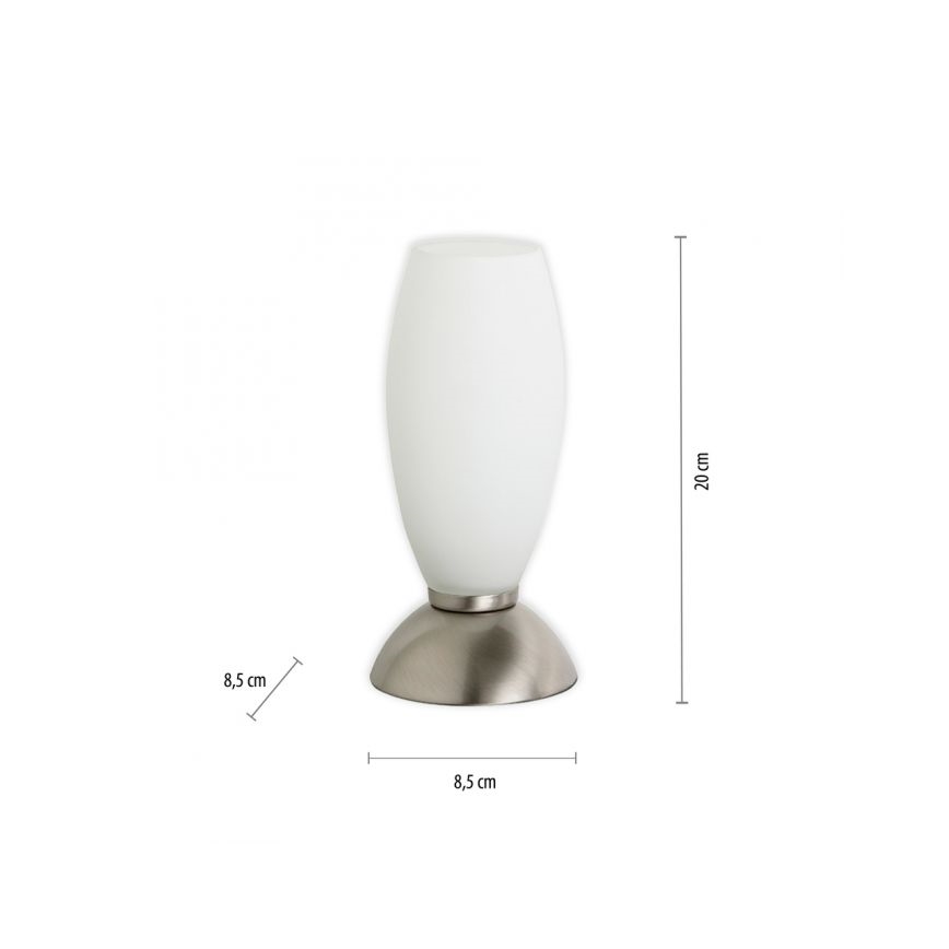 Paul Neuhaus 4412-55 - Prigušiva stolna lampa na dodir JOY 1xG9/28W/230V