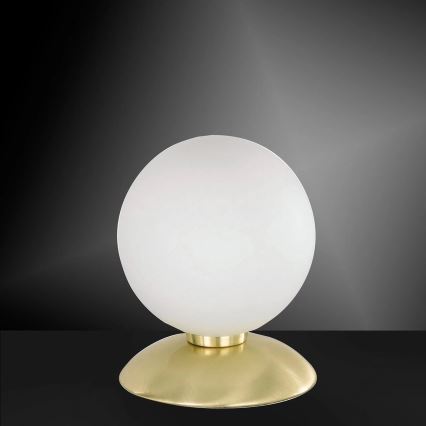 Paul Neuhaus 4437-60 - Dodirna stolna lampa s prigušivačem BUBBA 1xG9/28W/230V zlatna