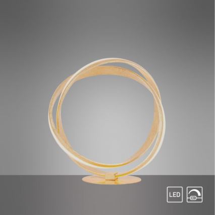 Paul Neuhaus 4531-12 - LED Prigušiva stolna lampa MELINDA LED/18W/230V zlatna