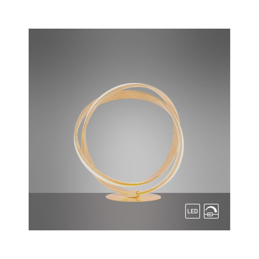 Paul Neuhaus 4531-12 - LED Prigušiva stolna lampa MELINDA LED/18W/230V zlatna