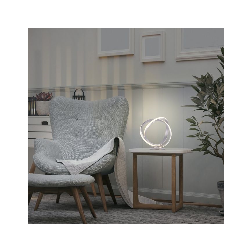 Paul Neuhaus 4531-55 - LED Prigušiva stolna lampa MELINDA LED/18W/230V mat krom