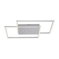 Paul Neuhaus 6024-55 - LED Prigušivi ugradbeni luster YUKI LED/49W/230V + daljinski upravljač