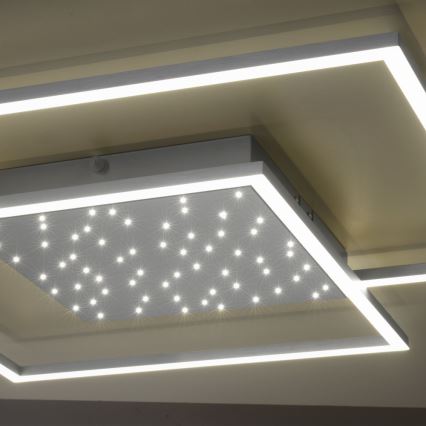 Paul Neuhaus 6024-55 - LED Prigušivi ugradbeni luster YUKI LED/49W/230V + daljinski upravljač