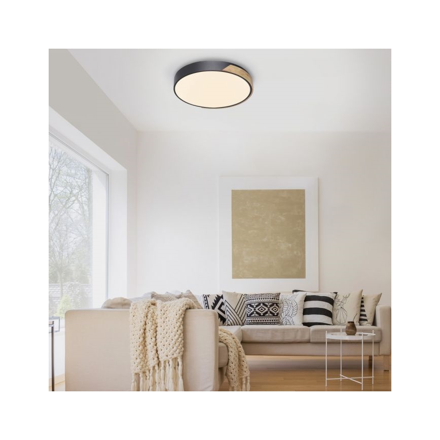 Paul Neuhaus 6071-18 - LED Prigušiva stropna svjetiljka Q-PIATO LED/35W/230V pr. 51 cm 2700-5000K Wi-Fi + daljinski upravljač