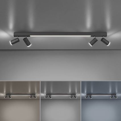 Paul Neuhaus 6121-13 - LED prigušivačka za ugradbene reflektore PURE 4xLED/4W/230V + LED/9W 2700-5000K + daljinski upravljač
