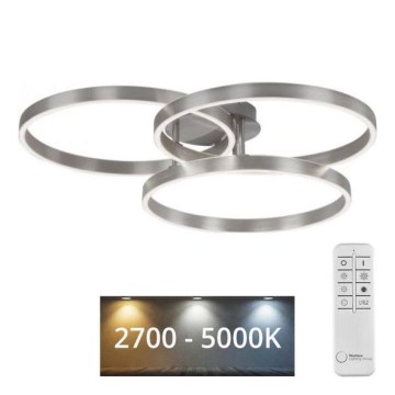 Paul Neuhaus 6233-55 - LED Prigušiva stropna svjetiljka PAAN LED/45,5W/230V 2700-5000K + daljinski upravljač