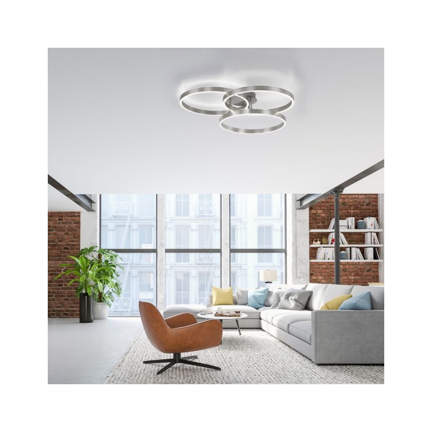 Paul Neuhaus 6233-55 - LED Prigušiva stropna svjetiljka PAAN LED/45,5W/230V 2700-5000K + daljinski upravljač