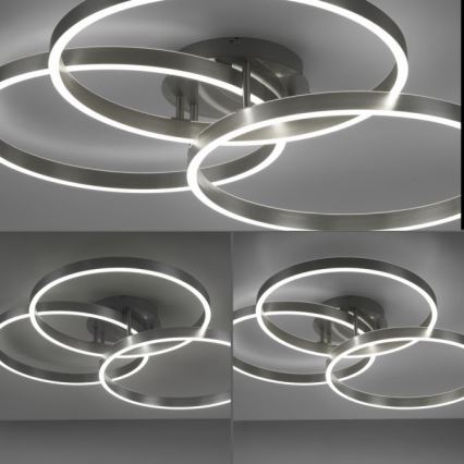 Paul Neuhaus 6233-55 - LED Prigušiva stropna svjetiljka PAAN LED/45,5W/230V 2700-5000K + daljinski upravljač