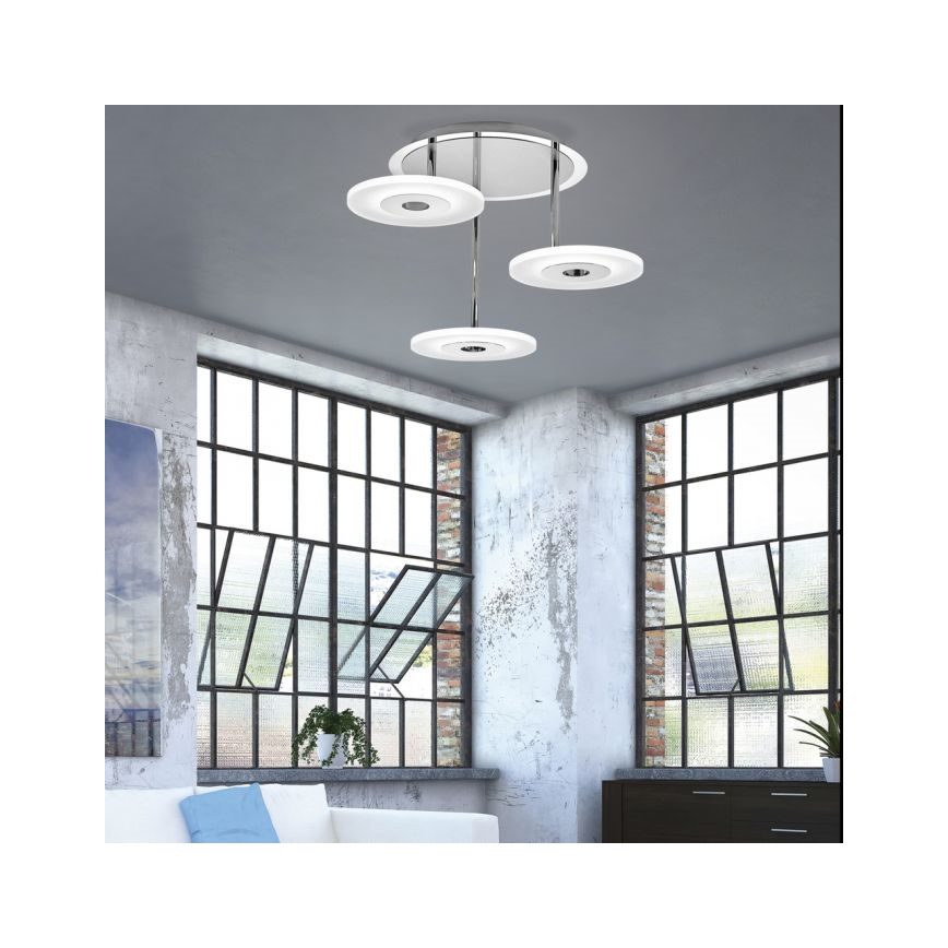 Paul Neuhaus 6446-55 - LED Prigušivi ugradbeni luster ADALI 3xLED/13W/230V