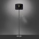 Paul Neuhaus 646-18 - LED Prigušiva podna lampa ROBIN 1xE27/40W/230V + LED/2,1W crna