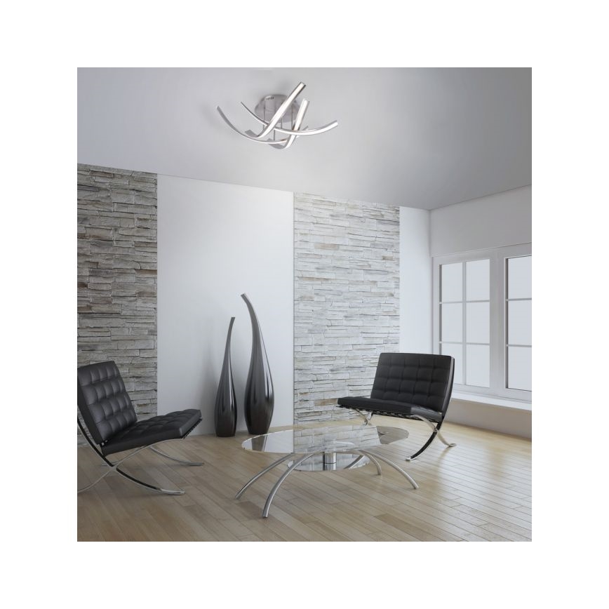 Paul Neuhaus 6474-55 - LED Prigušivi ugradbeni luster LINDA 4xLED/7W/230V
