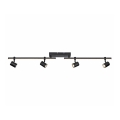 Paul Neuhaus 6525-18 - LED Ugradbena svjetiljka BARIK 4xGU10/4,5W/230V + LED/10W