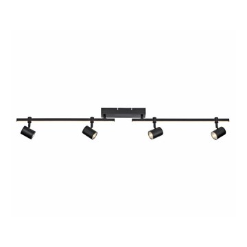 Paul Neuhaus 6525-18 - LED Ugradbena svjetiljka BARIK 4xGU10/4,5W/230V + LED/10W