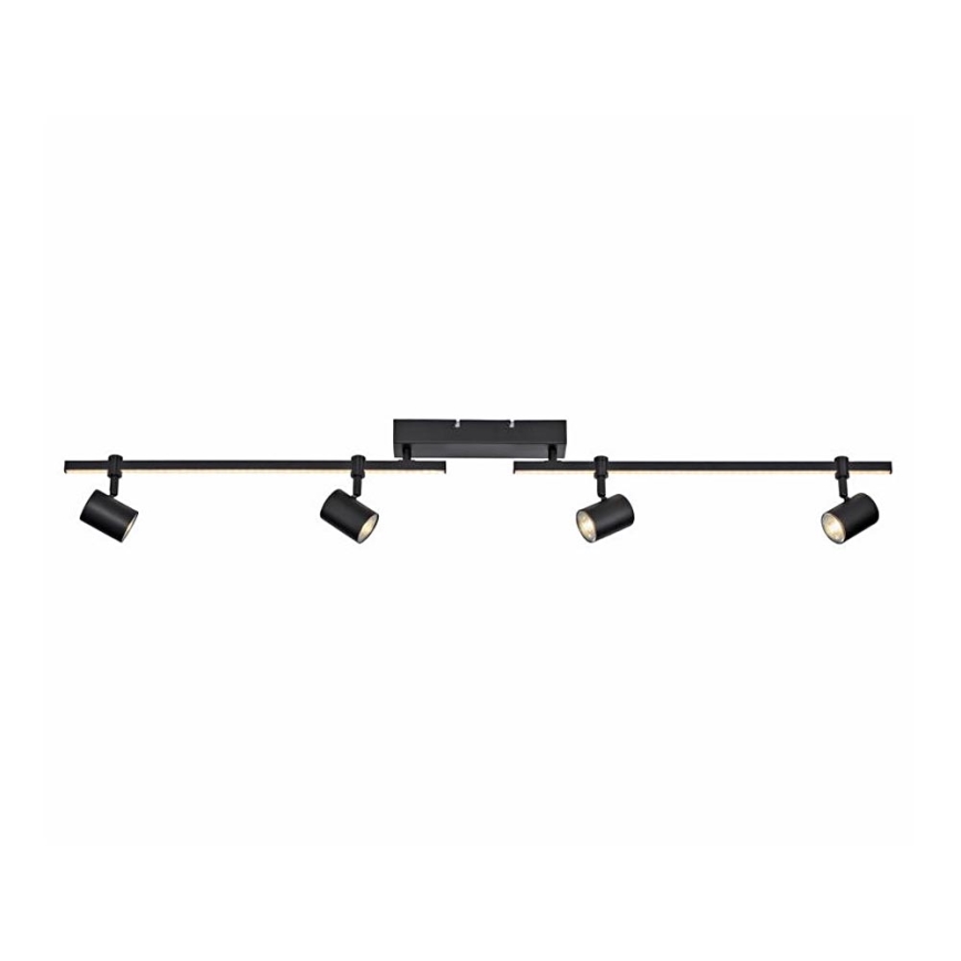 Paul Neuhaus 6525-18 - LED Ugradbena svjetiljka BARIK 4xGU10/4,5W/230V + LED/10W