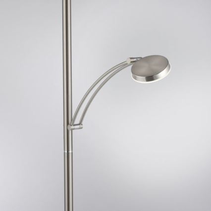 Paul Neuhaus 655-55 - LED Prigušiva podna lampa ALFRED 1xLED/28W+1xLED/4W/230V sjajni krom