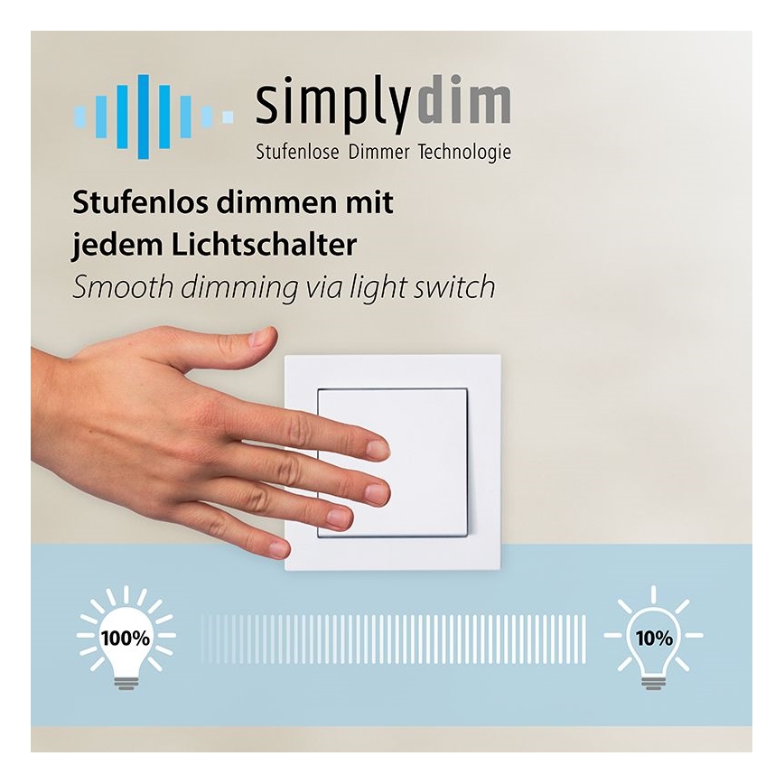 Paul Neuhaus 6551-48 - LED Prigušiva stropna svjetiljka NEVIS LED/18W/230V