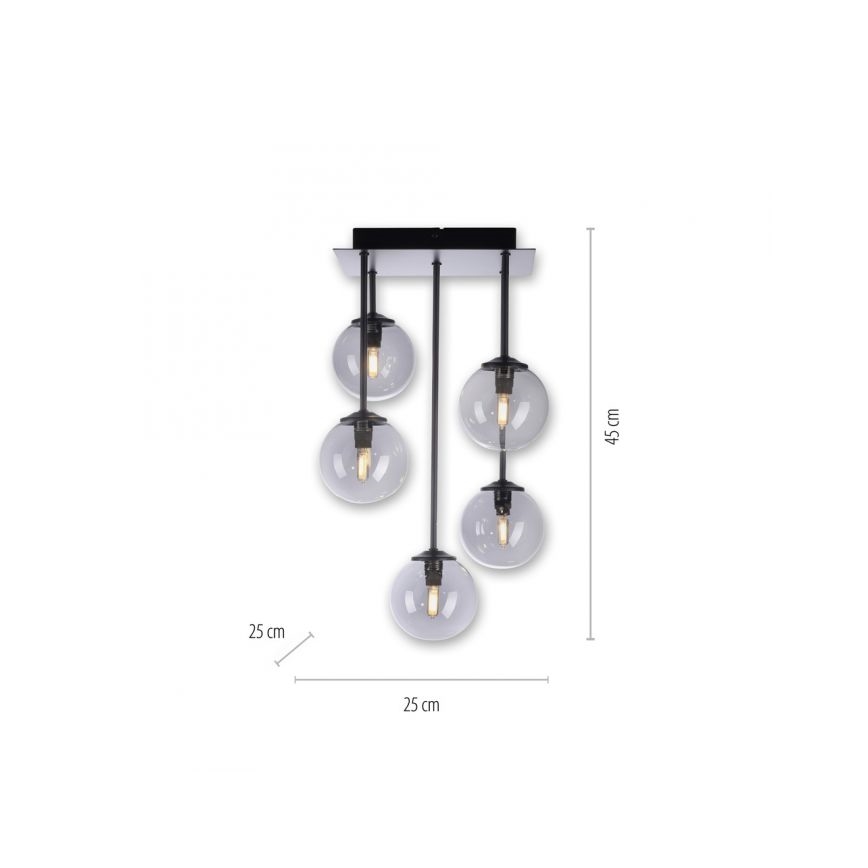 Paul Neuhaus 6719-18 - LED Viseći luster WIDOW 5xG9/3W/230V