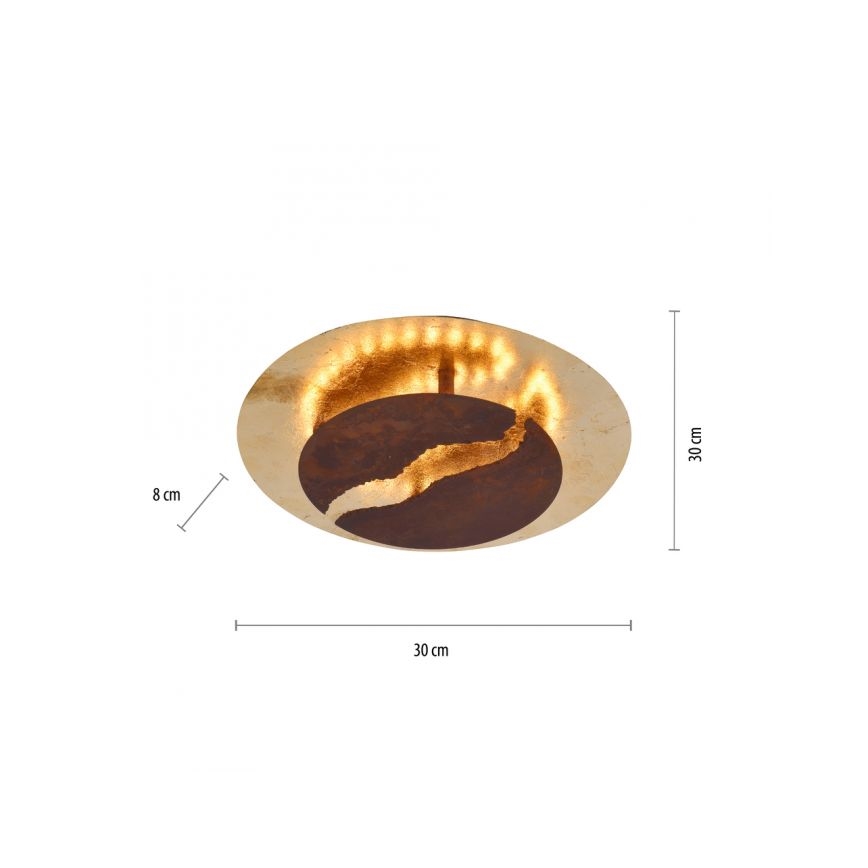 Paul Neuhaus 6982-48 - LED Prigušiva stropna svjetiljka NEVIS LED/26W/230V