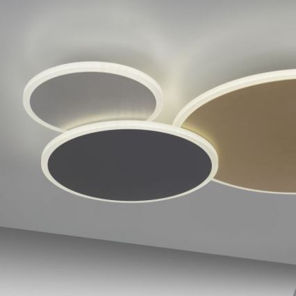Paul Neuhaus 8007-70 - LED Prigušiva stropna svjetiljka Q-PIATO LED/35W/230V 2700-5000K Wi-Fi + daljinski upravljač