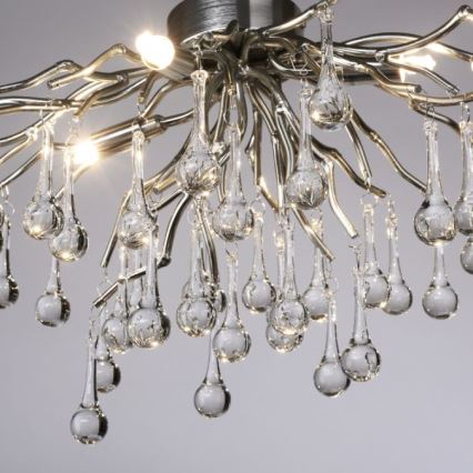 Paul Neuhaus 8090-55 - Nadgradni luster ICICLE 4xG9/40W/230V 30x60 cm sjajni krom