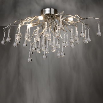Paul Neuhaus 8090-55 - Nadgradni luster ICICLE 4xG9/40W/230V