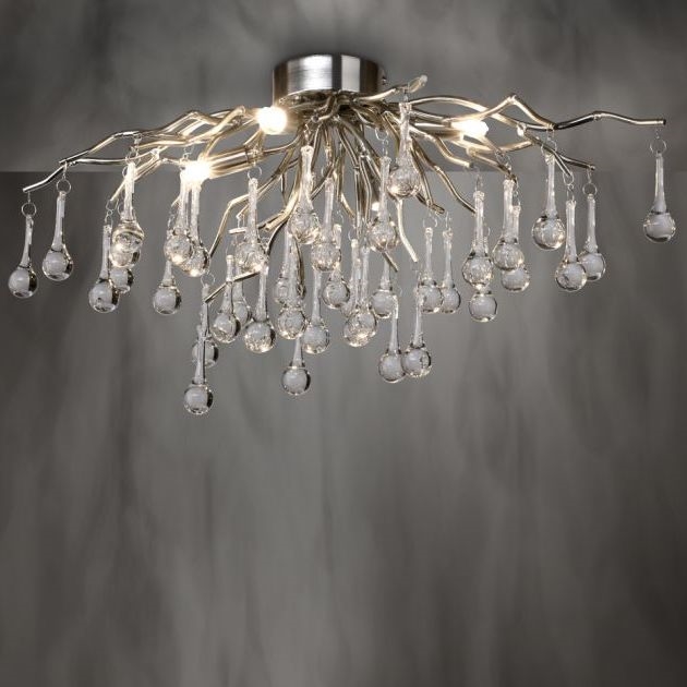 Paul Neuhaus 8090-55 - Nadgradni luster ICICLE 4xG9/40W/230V