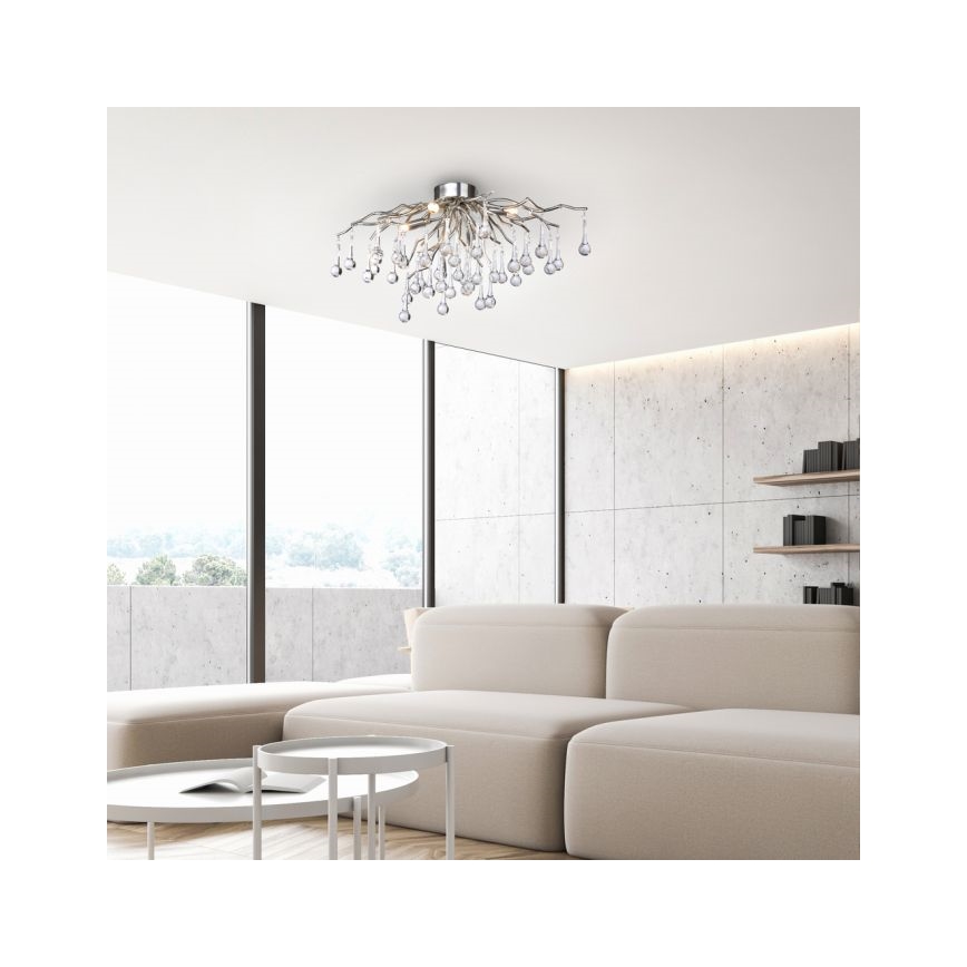 Paul Neuhaus 8090-55 - Nadgradni luster ICICLE 4xG9/40W/230V