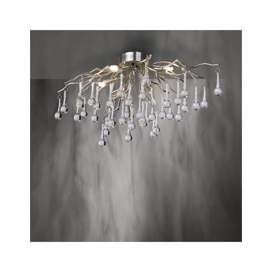 Paul Neuhaus 8090-55 - Nadgradni luster ICICLE 4xG9/40W/230V