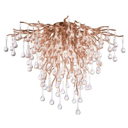 Paul Neuhaus 8091-11 - Nadgradni luster ICICLE 9xG9/40W/230V pr. 50 cm mesing