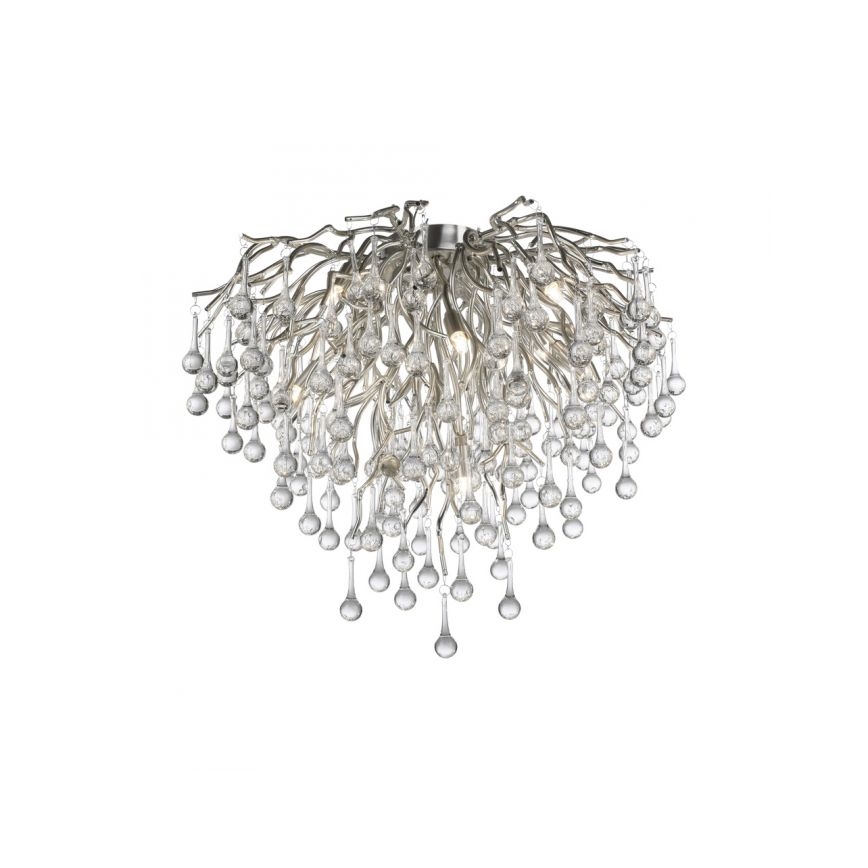 Paul Neuhaus 8091-55 - Nadgradni luster ICICLE 9xG9/40W/230V