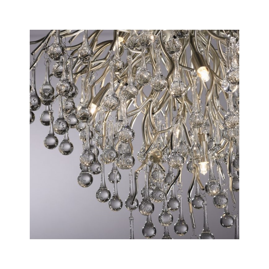 Paul Neuhaus 8091-55 - Nadgradni luster ICICLE 9xG9/40W/230V