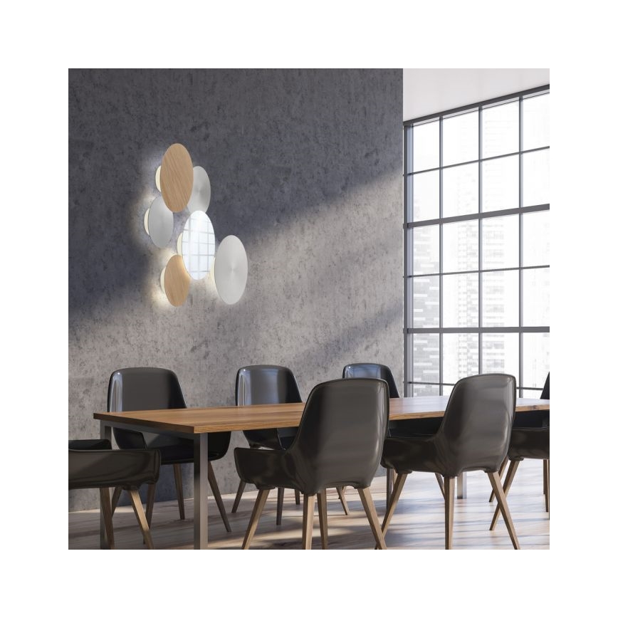 Paul Neuhaus 8152-79 - LED Prigušiva zidna svjetiljka PUNTUA LED/1W/3,7V 2200 mAh + daljinski upravljač