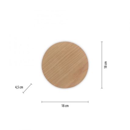 Paul Neuhaus 8152-79 - LED Prigušiva zidna svjetiljka PUNTUA LED/1W/3,7V 2200 mAh + daljinski upravljač