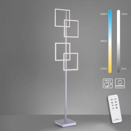 Paul Neuhaus 817-55 - LED Prigušiva podna lampa INIGO 4xLED/8W/230V + daljinski upravljač