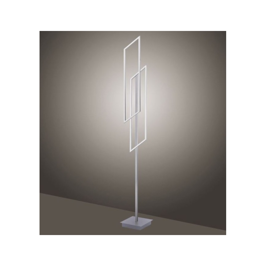Paul Neuhaus 819-55 - LED Prigušiva podna lampa INIGO 2xLED/20W/230V + daljinski upravljač