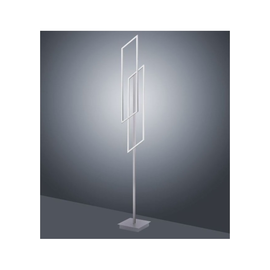 Paul Neuhaus 819-55 - LED Prigušiva podna lampa INIGO 2xLED/20W/230V + daljinski upravljač