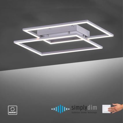 Paul Neuhaus 8192-55 - LED Ugradbeni luster za prigušivanje INIGO 2xLED/12W/230V