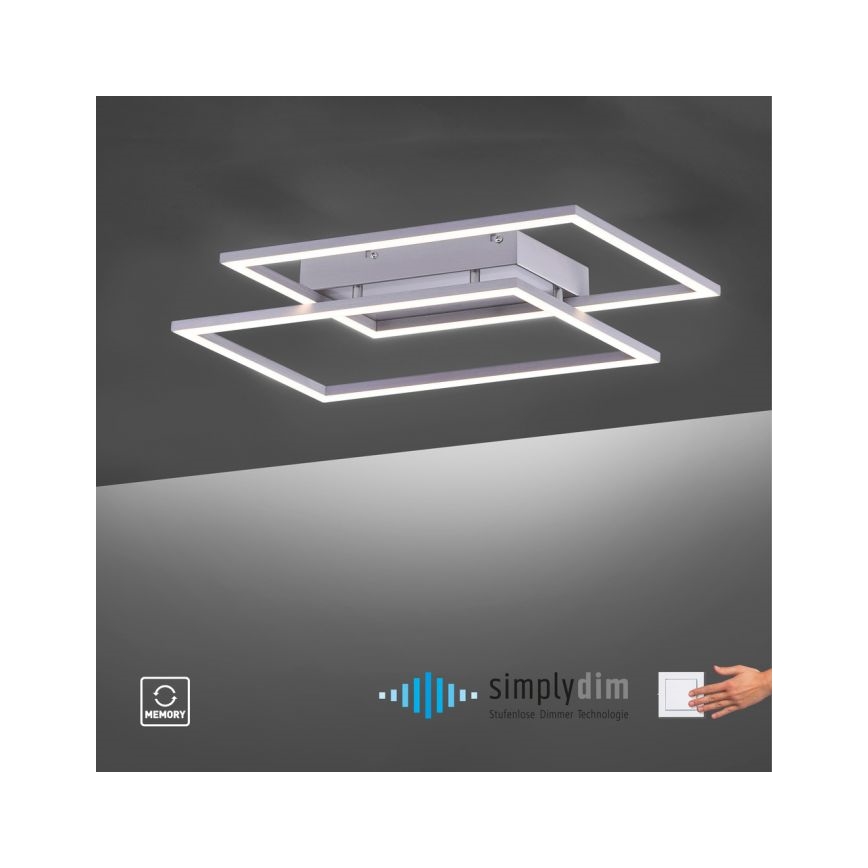 Paul Neuhaus 8192-55 - LED Ugradbeni luster za prigušivanje INIGO 2xLED/12W/230V