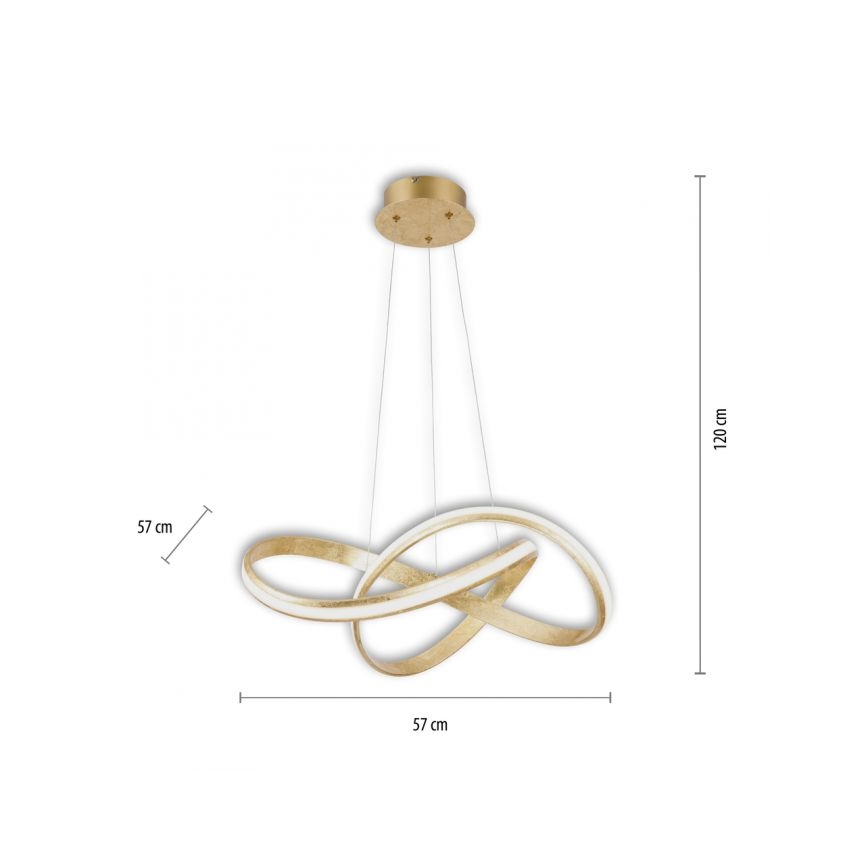 Paul Neuhaus 8291-12 - LED Prigušivi luster na sajli MELINDA LED/30W/230V