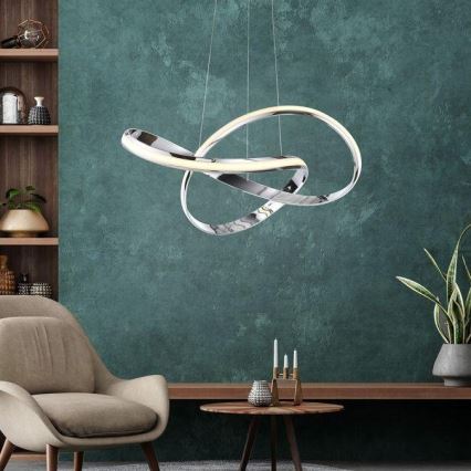 Paul Neuhaus 8291-17 - LED prigušivač luster na užetu MELINDA LED/30W/230V