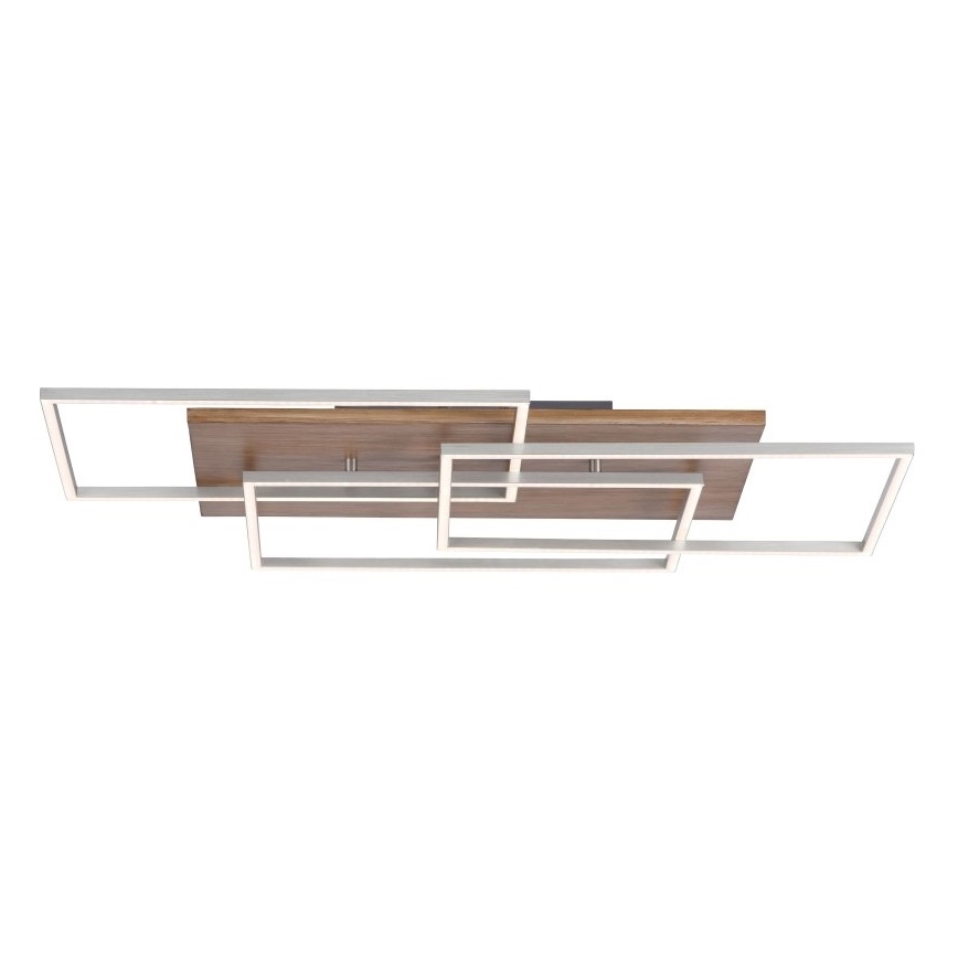 Paul Neuhaus 8330-79 - LED Prigušivi nadgradni luster PALMA 3xLED/12W/230V bor + daljinski upravljač