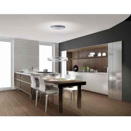 Paul Neuhaus 8361-55 - LED Prigušivi luster na sajli sa senzorom ARINA LED/27W/230V
