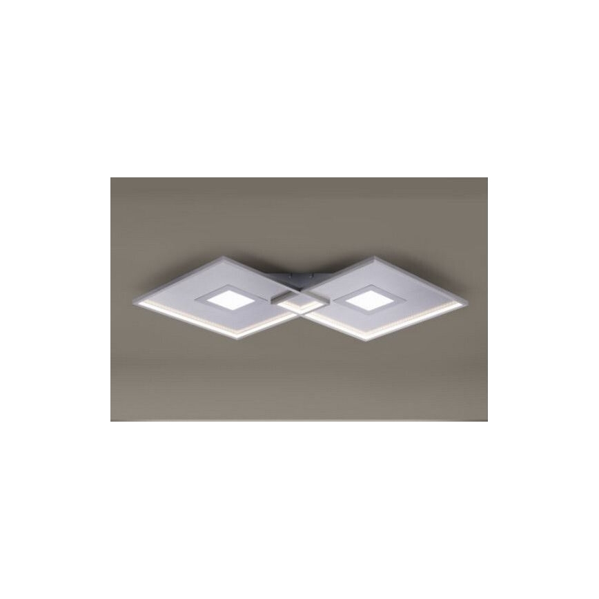 Paul Neuhaus 8378-55 - LED Prigušiva stropna svjetiljka AMARA LED/45W/230V sjajni krom + daljinski upravljač